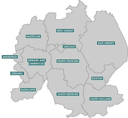 east midlands east maths hub area